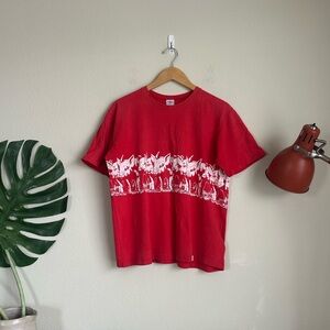 Vintage Crazy Shirt Hawaii Pig Graphic Tee